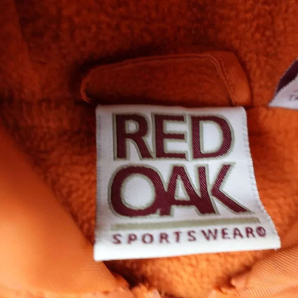Vintage Texas Longhorns Jacket Men's M Orange White Red Oak Sportswear Hooded